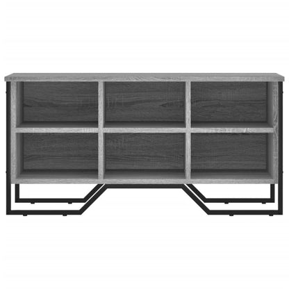 vidaXL Armoire à chaussures sonoma gris 90x38x45,5cm bois d'ingénierie