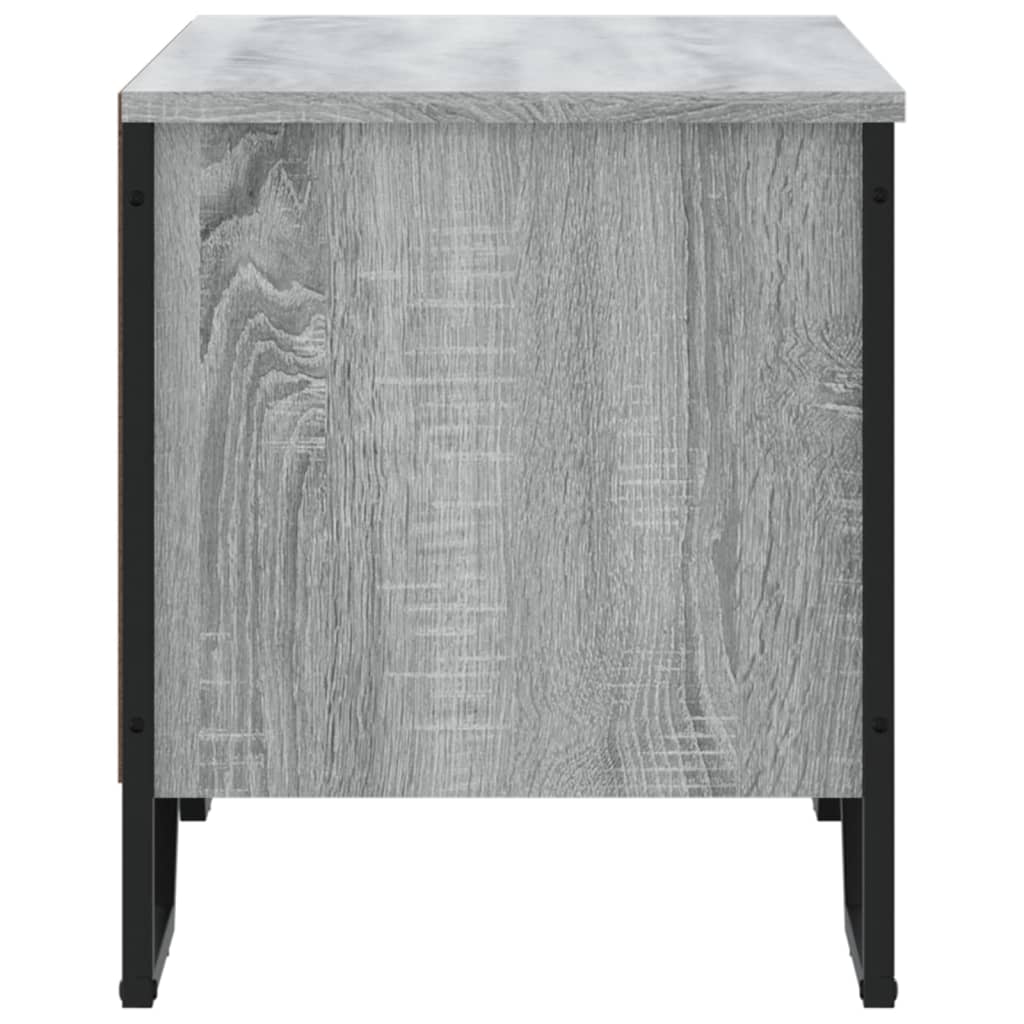 vidaXL Armoire à chaussures sonoma gris 90x38x45,5cm bois d'ingénierie