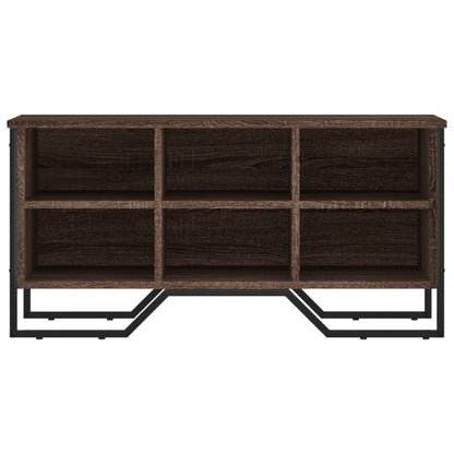 vidaXL Armoire à chaussures chêne marron 90x38x45,5 cm bois ingénierie