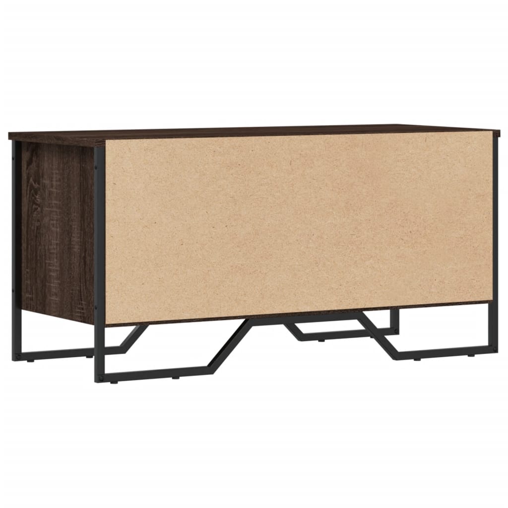 vidaXL Armoire à chaussures chêne marron 90x38x45,5 cm bois ingénierie