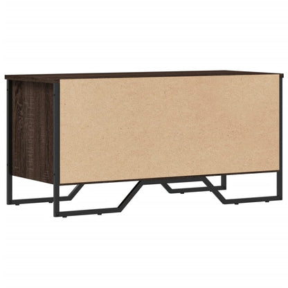 vidaXL Armoire à chaussures chêne marron 90x38x45,5 cm bois ingénierie