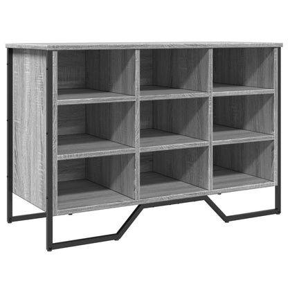 vidaXL Armoire à chaussures sonoma gris 90x38x61,5cm bois d'ingénierie
