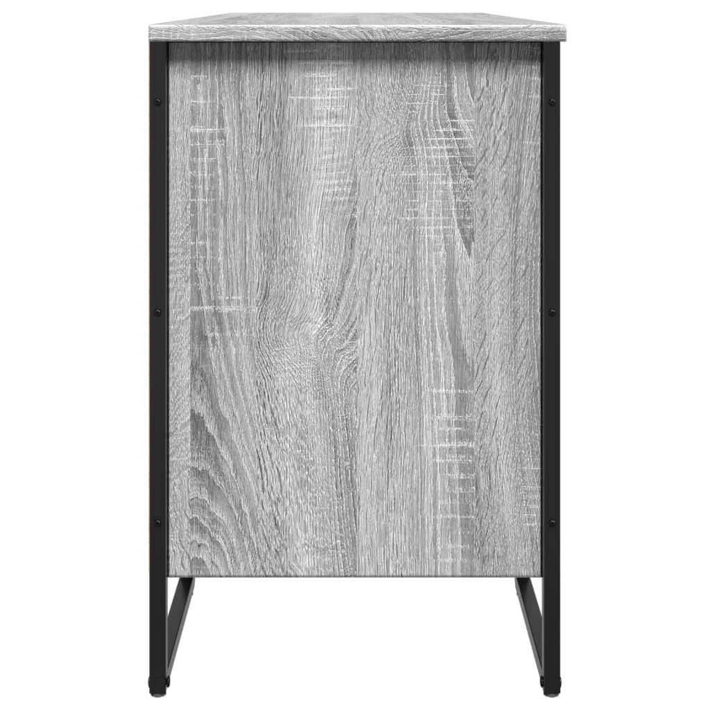 vidaXL Armoire à chaussures sonoma gris 90x38x61,5cm bois d'ingénierie