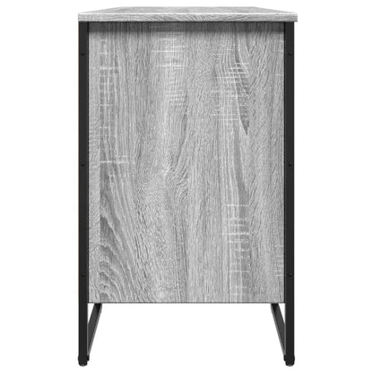 vidaXL Armoire à chaussures sonoma gris 90x38x61,5cm bois d'ingénierie
