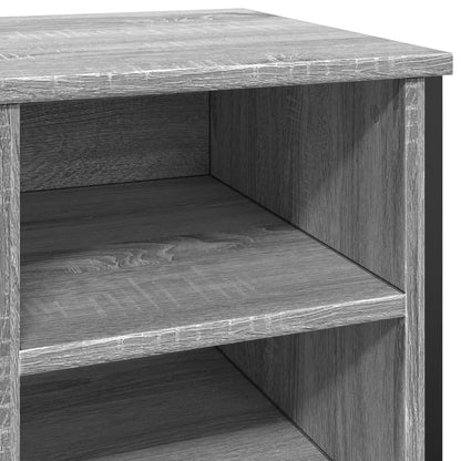 vidaXL Armoire à chaussures sonoma gris 90x38x61,5cm bois d'ingénierie