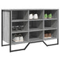 vidaXL Armoire à chaussures sonoma gris 90x38x61,5cm bois d'ingénierie