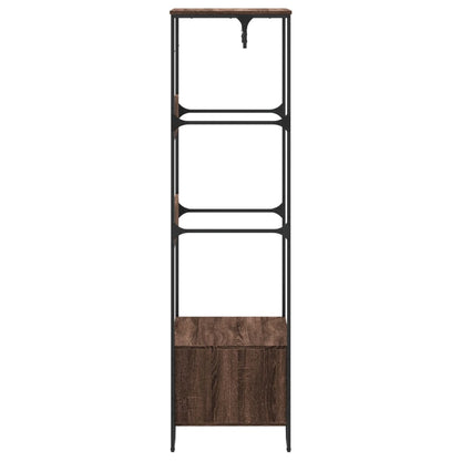 vidaXL Armoire chêne marron 90x50x180 cm bois d'ingénierie