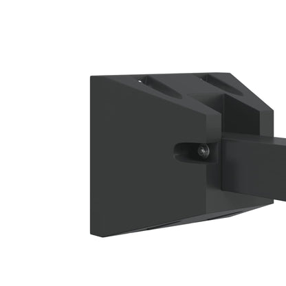 vidaXL Support mural pour réparation de vélo pliable rouge et noir