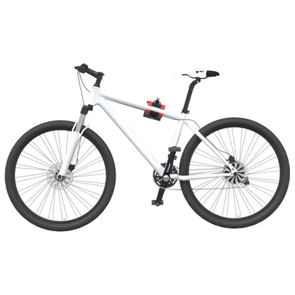 vidaXL Support mural pour réparation de vélo pliable rouge et noir