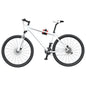 vidaXL Support mural pour réparation de vélo pliable rouge et noir