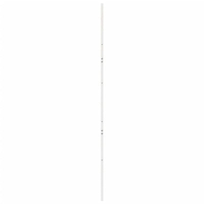 vidaXL Porte de grange blanc 90x208 cm bois massif de pin