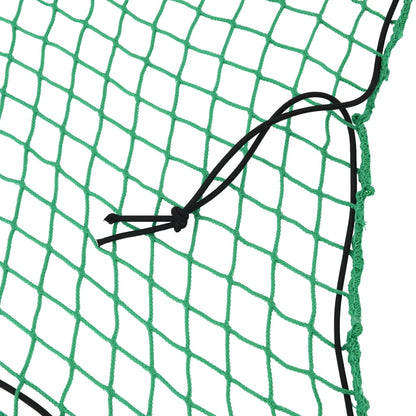 vidaXL Filet pour remorque avec corde élastique vert 2,1x1,25 m PP