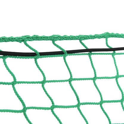 vidaXL Filet pour remorque avec corde élastique vert 2,1x1,25 m PP