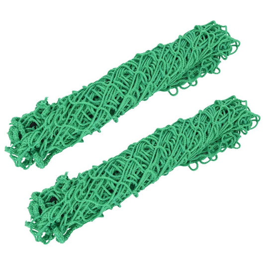 vidaXL Filet à foin 2 pcs rectangulaire vert 90x60 cm PP