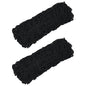 vidaXL Filets à foin 2 pcs rectangulaire noir 100x90 cm PP