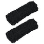 vidaXL Filets à foin 2 pcs rectangulaire noir 75x50 cm PP
