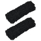 vidaXL Filets à foin 2 pcs carré noir 75x75 cm PP
