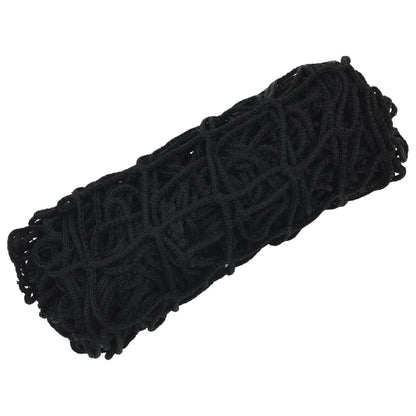 vidaXL Filets à foin 2 pcs carré noir 75x75 cm PP