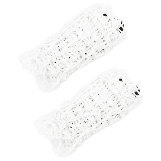 vidaXL Filets à foin 2 pcs rectangulaire blanc 90x60 cm PP