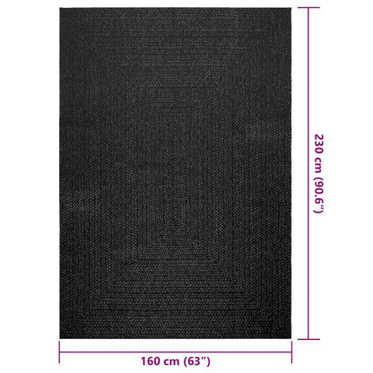 vidaXL Tapis ZIZUR 160x230 cm aspect de jute intérieur extérieur
