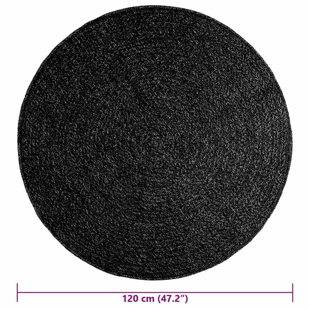 vidaXL Tapis ZIZUR Ø 120 cm aspect de jute intérieur extérieur