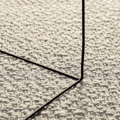 vidaXL Tapis ZIZUR crème 80x150 cm aspect de jute intérieur extérieur