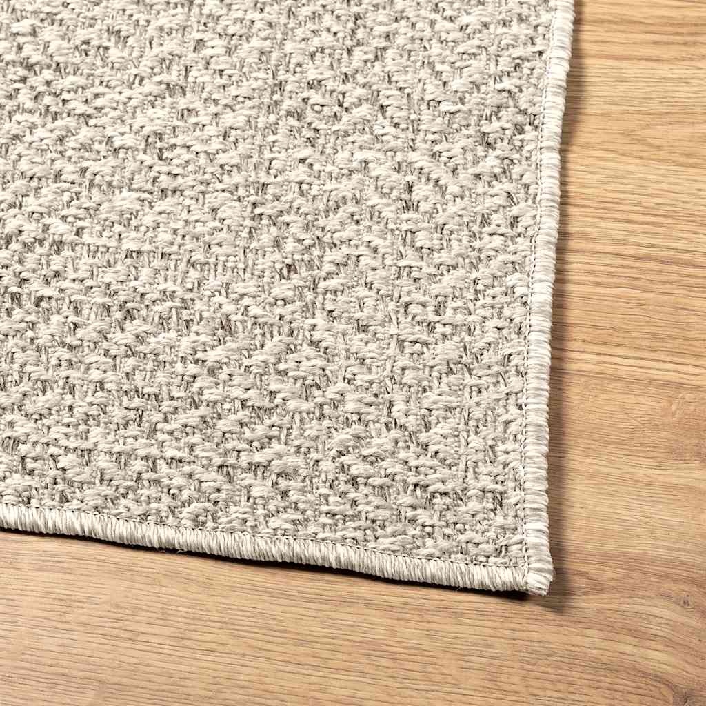 vidaXL Tapis ZIZUR crème 80x150 cm aspect de jute intérieur extérieur