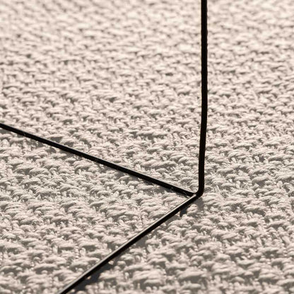 vidaXL Tapis ZIZUR crème 140x200 cm aspect de jute intérieur extérieur