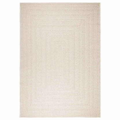 vidaXL Tapis ZIZUR crème 200x290 cm aspect de jute intérieur extérieur