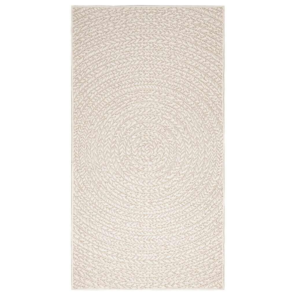 vidaXL Tapis ZIZUR crème 80x150 cm aspect de jute intérieur extérieur
