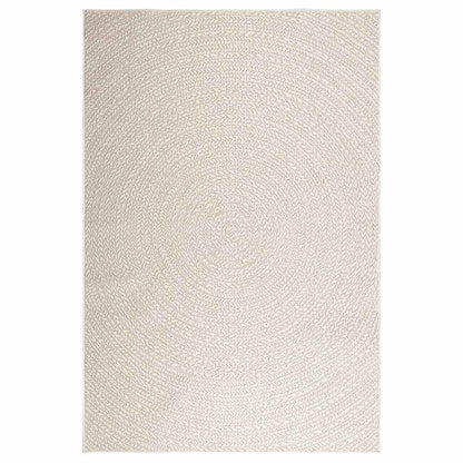 vidaXL Tapis ZIZUR crème 160x230 cm aspect de jute intérieur extérieur