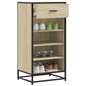 vidaXL Étagère à chaussures chêne sonoma 48x38x97,5 cm bois ingénierie