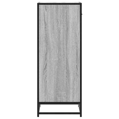 vidaXL Étagère à chaussures sonoma gris 48x38x97,5 cm bois ingénierie