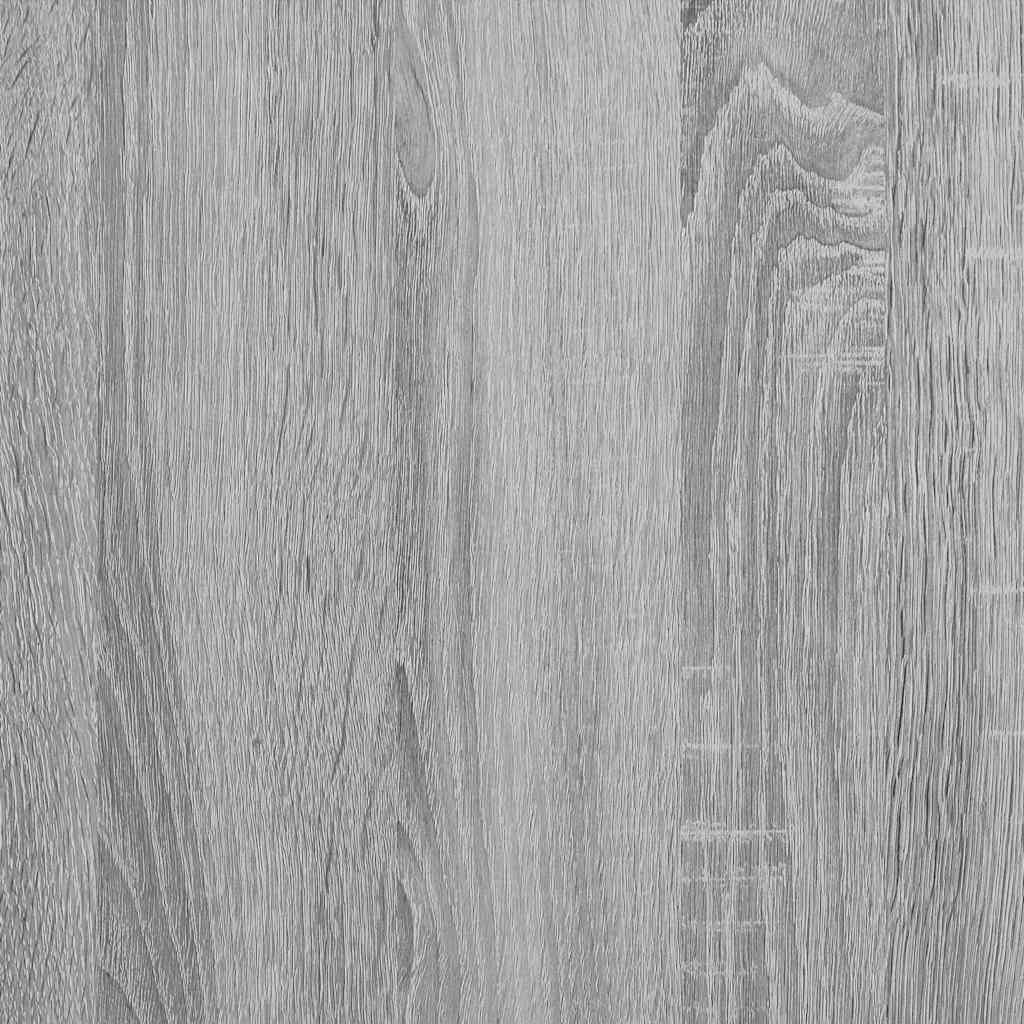vidaXL Étagère à chaussures sonoma gris 48x38x97,5 cm bois ingénierie