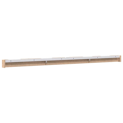 vidaXL Kit de quincaillerie de porte coulissante alliage d'aluminium