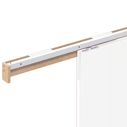 vidaXL Kit de quincaillerie de porte coulissante alliage d'aluminium