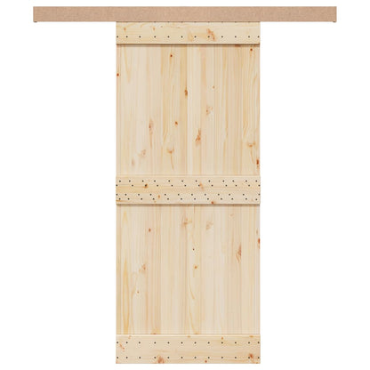 vidaXL Kit de quincaillerie de porte coulissante alliage d'aluminium