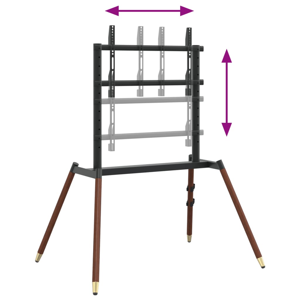 vidaXL Support TV chevalet pour écran 37-86 pouces max VESA 400x600 mm