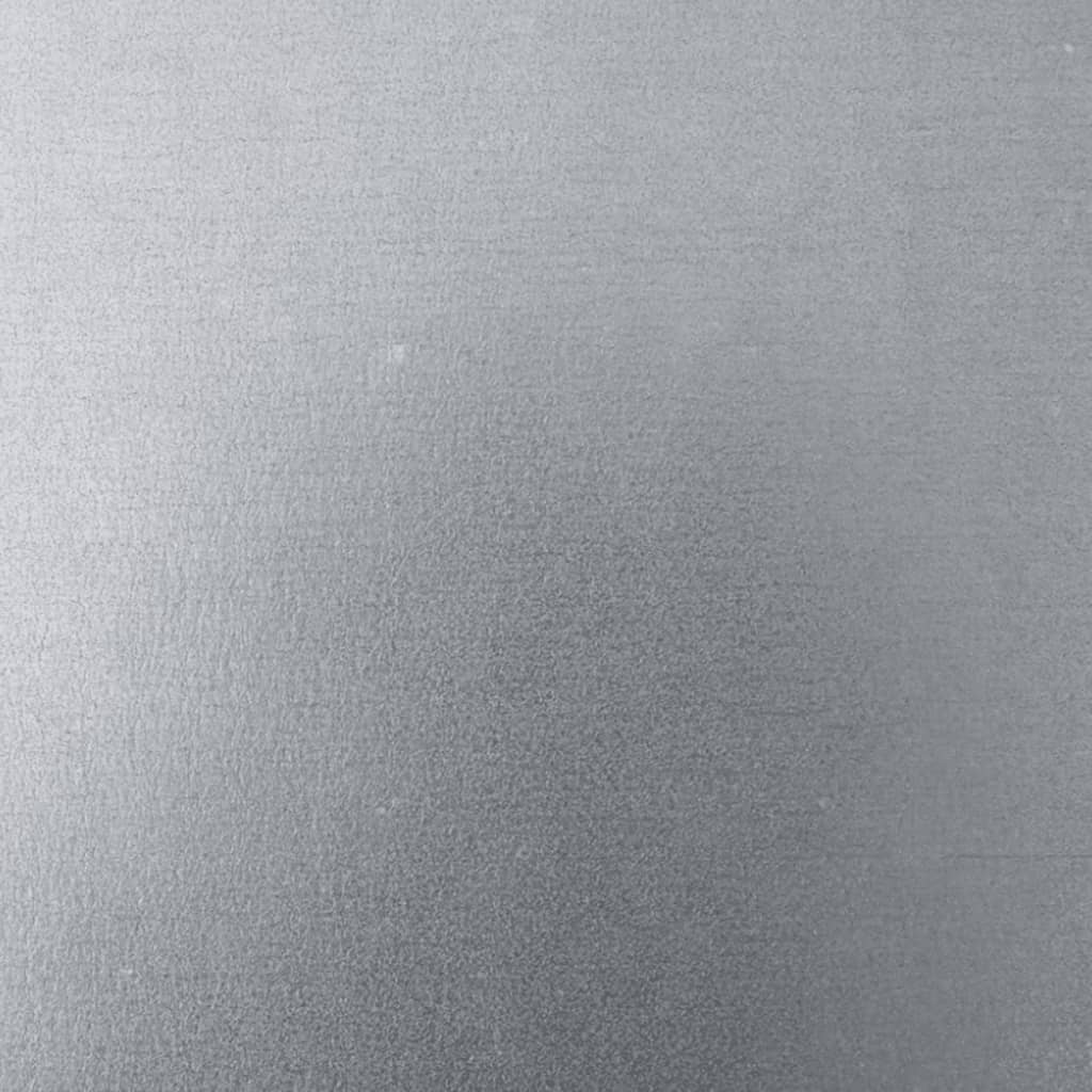 vidaXL Lit surélevé de jardin 100x100x25 cm acier inoxydable