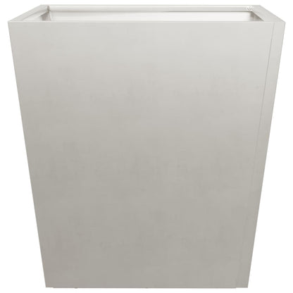 vidaXL Jardinières 2 pcs 40x40x40 cm acier inoxydable