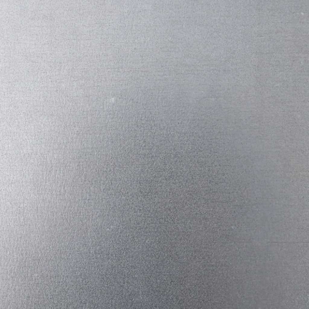 vidaXL Jardinière hexagone 138x120x45 cm acier galvanisé