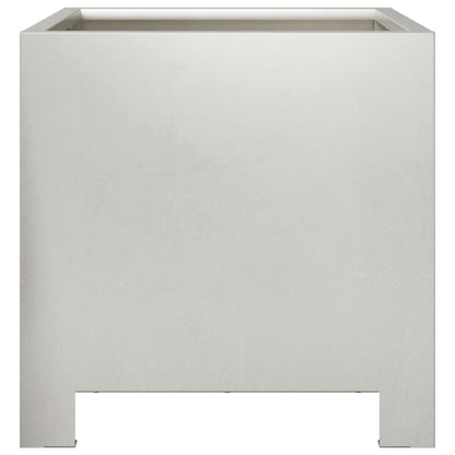 vidaXL Jardinières 2 pcs 30x30x30 cm acier inoxydable