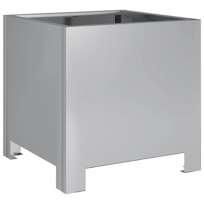 vidaXL Jardinières 2 pcs 30x30x30 cm acier galvanisé