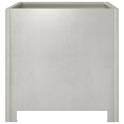 vidaXL Jardinière 40x40x40 cm acier inoxydable
