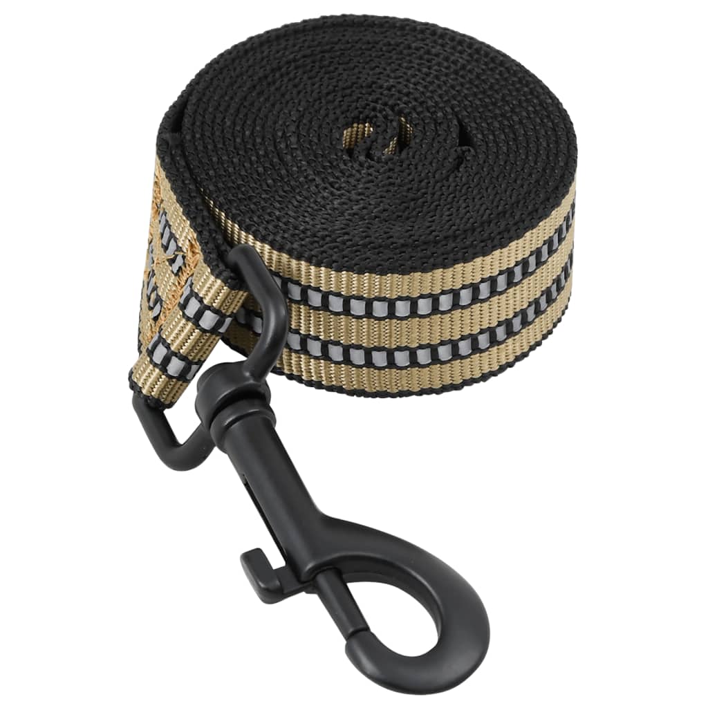 vidaXL Harnais pour chien avec laisse et collier réglables S