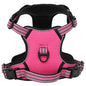 vidaXL Harnais pour chien avec laisse et collier réglables rose S