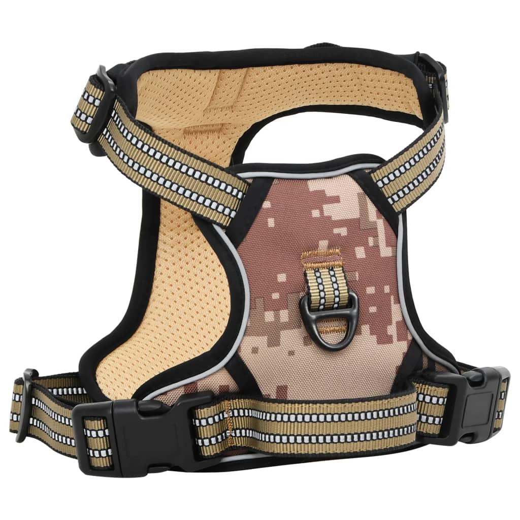 vidaXL Harnais pour chien avec laisse et collier réglables XL