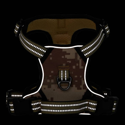vidaXL Harnais pour chien avec laisse et collier réglables XL
