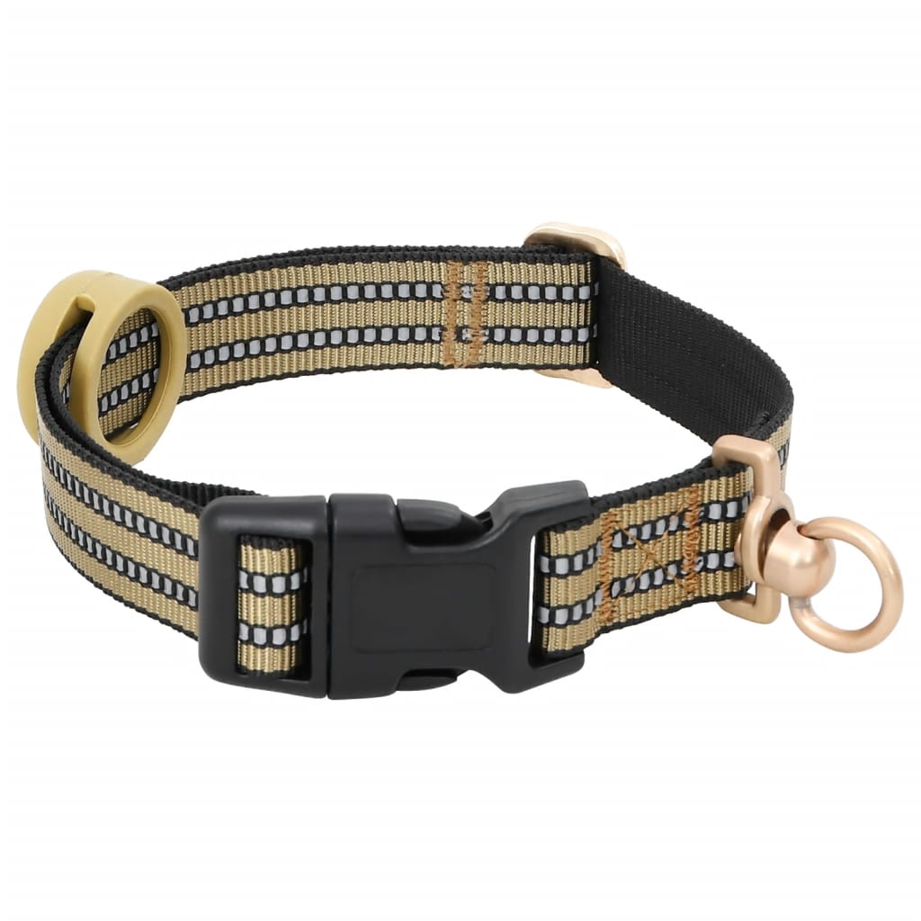 vidaXL Harnais pour chien avec laisse et collier réglables XL