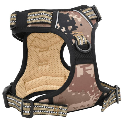 vidaXL Harnais pour chien avec laisse et collier réglables XL